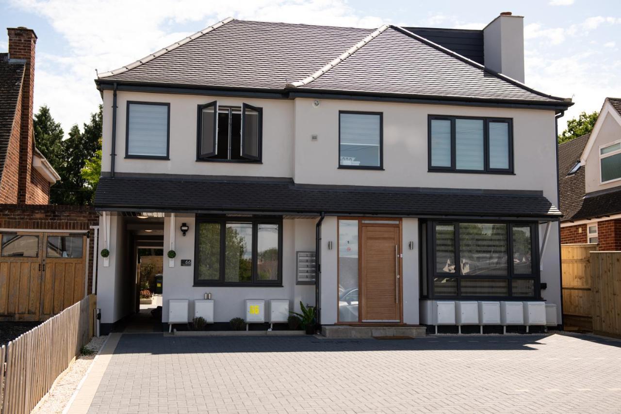 Walnut Flats-F4, 2-Bedroom With Ensuite - Parking, Netflix, Wifi - Close To Oxford, Bicester & Blenheim Palace Kidlington Eksteriør bilde